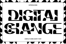 Digital Change Demo Font