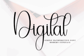 Digital Fonts Font