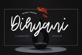 Dihyani Personal Use Font