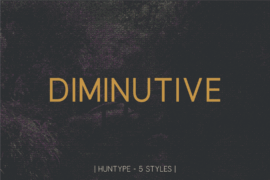 Diminutive Font
