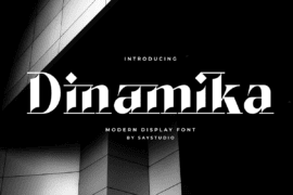 Dinamika DEMO Font