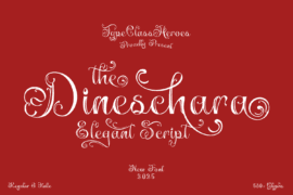 Dineschara DEMO Font