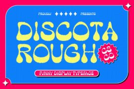 Discota Rough Demo Font