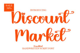 Discount Market Font