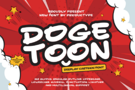 DOGE TOON Trial Font