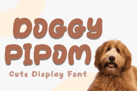 Doggy Pipom Demo Font