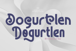 Dogurtlen DEMO Font