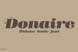 Donaire It Font
