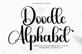 Doodle Alphabet Font
