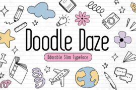Doodle Daze Font