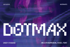Dotmax Demo Font