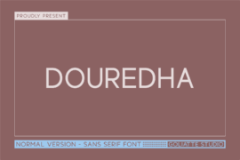 Douredha Font