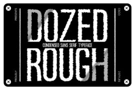 Dozed Rough Demo Font