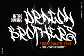 Dragon Brothers Font