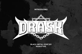 Drask Demo Font