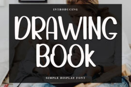 DRAWING BOOK Font