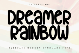 Dreamer Rainbow Font