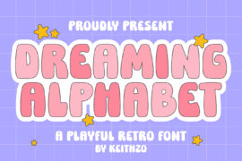 Dreaming Alphabet Font