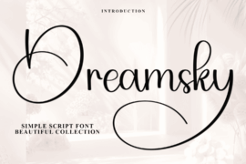 Dreamsky Font