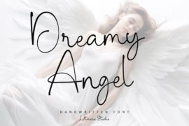 Dreamy Angel-Personal use Font