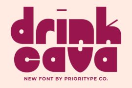Drink Cava DEMO Font