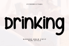 Drinking Font