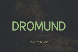 Dromund Font