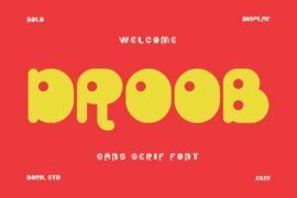 DROOB Font