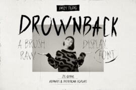 Drownback Demo Font
