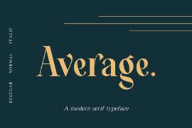 DS Average DEMO Font