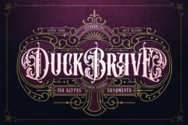Duck Brave Font