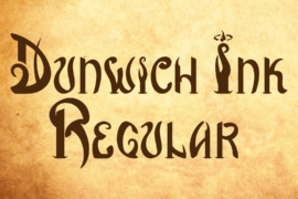 Dunwich Ink Font