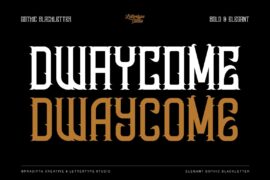 Dwaycome DEMO Font