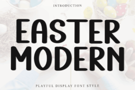 Easter Modern Font