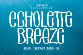 Echolette Breeze Font