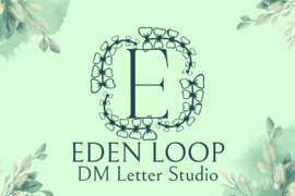 Eden Loop Monogram Font