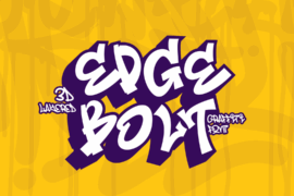 Edge Bolt Font Family