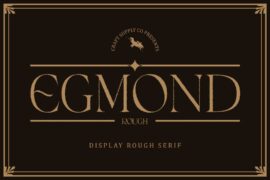 Egmond Rough Demo Font