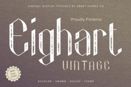 Eighart Vintage Demo Font