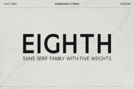 Eighth Font Family