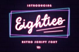 Eighties Font