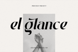 El Glance Font