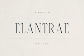 Elantrae Demo Font