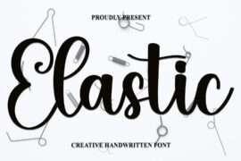 Elastic Font