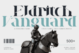 Eldritch Vanguard – DEMO Font