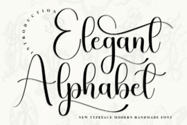 Elegant Alphabet Font