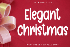 Elegant Christmas Font