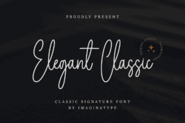 Elegant Classic Font