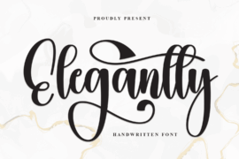 Elegantly Font