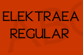 Elektraea Font